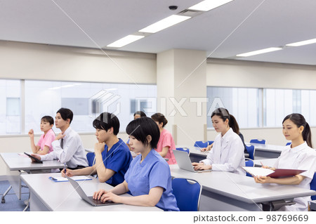 Trained healthcare professionals 98769669