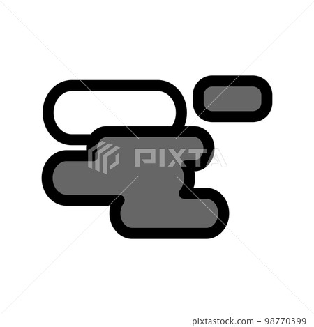 Illustration Vector Graphic of Cloudy Icon 98770399