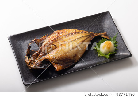 烤竹莢魚 98771486