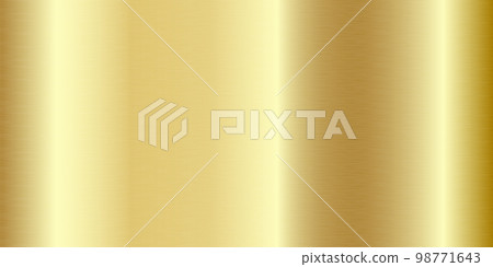 Gold foil texture background. Metal shiny gradient. Glossy surface with reflection and scratches. Realistic backdrop. Vector illustration. Gold foil texture background. Metal shiny gradient. Glossy surface with reflection and scratches. Realistic backdrop. Vector illustration. 98771643