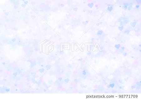 Valentine's cute heart background blue blue white day 98771709