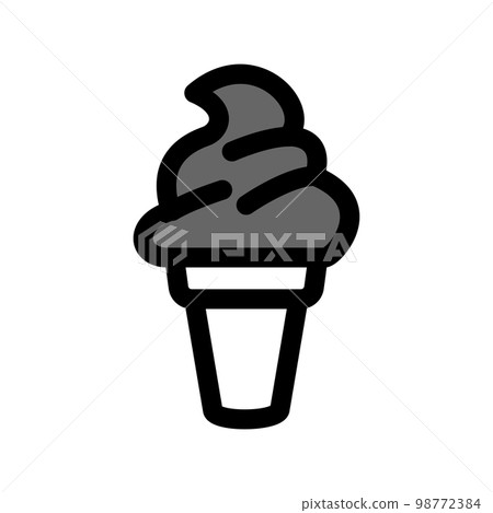 Illustration Vector Graphic of Ice Cream icon Illustration Vector Graphic of Ice Cream icon 98772384