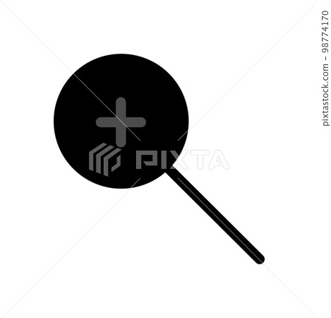 Illustration Vector Graphic of Magnifying Icon Illustration Vector Graphic of Magnifying Icon 98774170