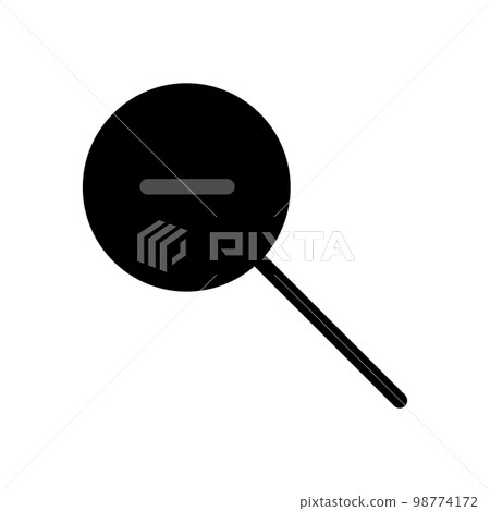 Illustration Vector Graphic of Magnifying Icon Illustration Vector Graphic of Magnifying Icon 98774172