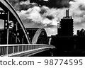 old bridge scenery 98774595