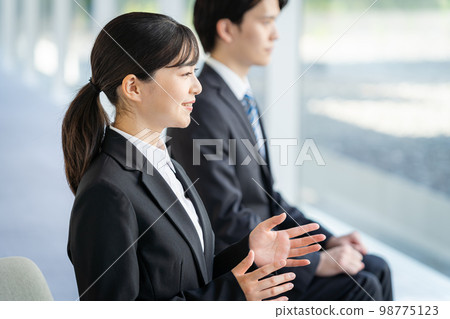 Students looking for a job Students looking for a job 98775123