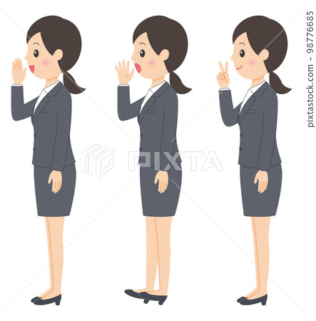 Sideways suit female whole body 5 Sideways suit female whole body 5 98776685