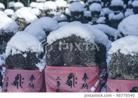 京都市佐賀市二尊院內的前掛地藏 98778540