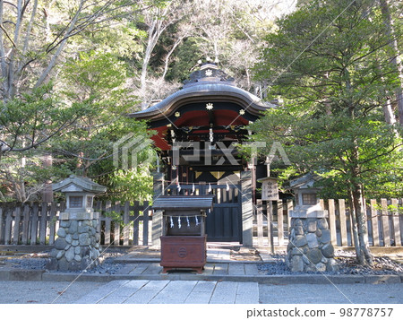 Shirahata Shrine in the precincts of Tsurugaoka Hachimangu Shrine 98778757