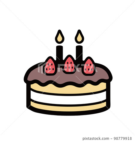 Whole cake icon 98779918