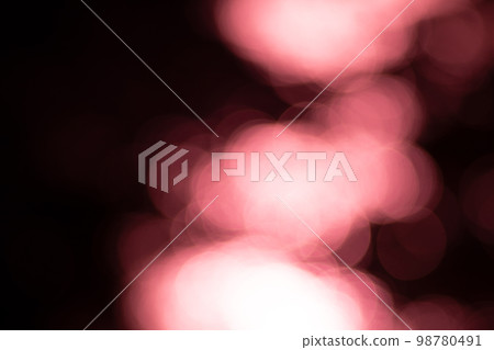 red ball bokeh on black background red ball bokeh on black background 98780491