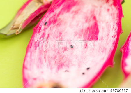 Dragon fruit (pitaya) peel 98780517