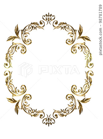 Menu, certificate, oriental pattern, arabesque pattern, damask pattern decorative ruled vintage frame, emblem Menu, certificate, oriental pattern, arabesque pattern, damask pattern decorative ruled vintage frame, emblem 98781789