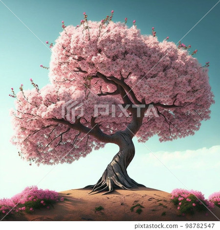 Cherry blossoms in full bloom Cherry blossoms in full bloom 98782547