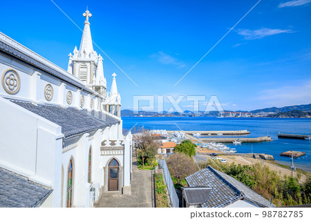 Magome Church in Winter, Nagasaki City, Nagasaki Prefecture Magome Church in Winter, Nagasaki City, Nagasaki Prefecture 98782785