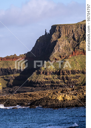 The Giant's Causeway by Bushmills in Northern Ireland, United Kingdom 98784797