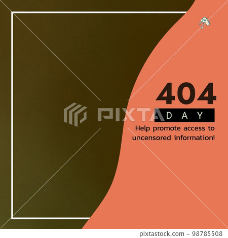 Composition of help promote access to uncensored information text on brown background 98785508