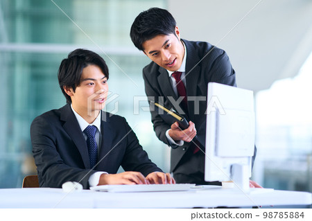 Business scene young people 98785884