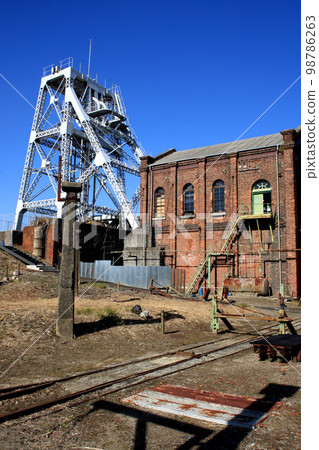 Meiji Japan Industrial Revolution Site "Miike Coal Mine Manda Pit" Meiji Japan Industrial Revolution Site "Miike Coal Mine Manda Pit" 98786263
