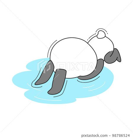 cute emoji rabbit character tears 98786524