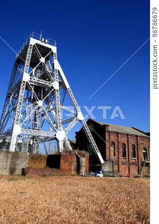 Meiji Japan Industrial Revolution Site "Miike Coal Mine Manda Pit" Meiji Japan Industrial Revolution Site "Miike Coal Mine Manda Pit" 98786679