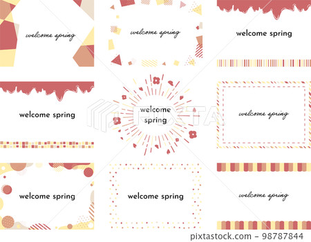 9 types of frame sets that are easy to use in spring 98787844