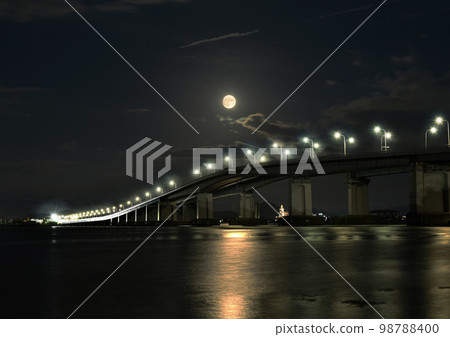 Biwako Ohashi Sturgeon Moon in August Biwako Ohashi Sturgeon Moon in August 98788400