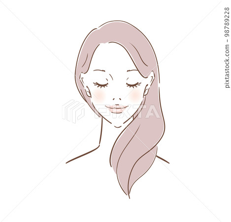 Beauty image A woman with beautiful bare skin 98789228