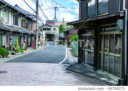 [Important Preservation District for Groups of Traditional Buildings] Tatsuno, outside the gate area, Scenery 3, Tatsuno City, Hyogo Prefecture 98789273