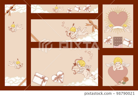 情人節佈局集-米色基礎複製空間 98790021