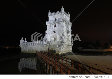 Portuguese World Heritage, Tower of Belém in Lisbon Portuguese World Heritage, Tower of Belém in Lisbon 98791397
