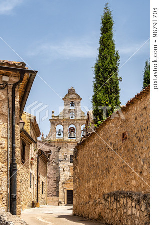 Maderuelo is an ancient medieval village in Segovia province Castile Leon Spain 98791703