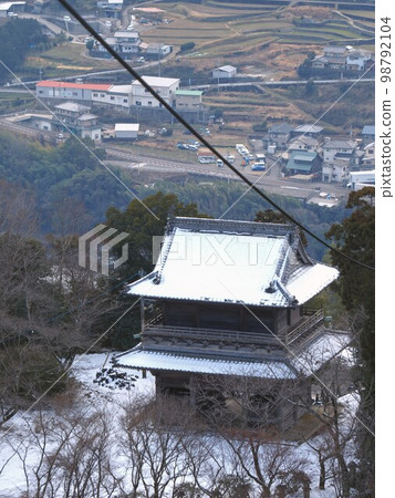 Konpira Okunoin Hashikuraji Ropeway [Tokusatsudani, Ikeda-cho, Miyoshi City, Tokushima Prefecture] 5 98792104