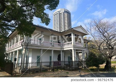 櫻之宮公園的泉景(大阪府) 櫻之宮公園的泉景(大阪府) 98792476