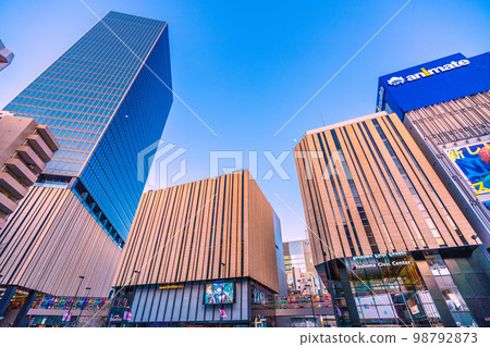 Tokyo cityscape in Japan View of Hareza Ikebukuro at the east exit of Ikebukuro Station Tokyo cityscape in Japan View of Hareza Ikebukuro at the east exit of Ikebukuro Station 98792873