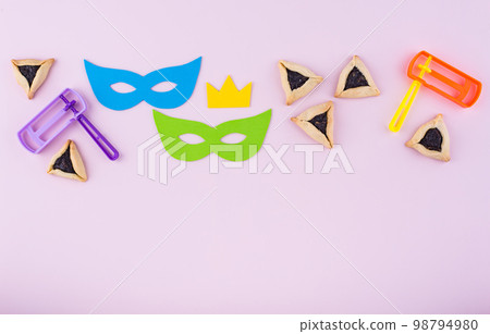 Jewish holiday Purim celebration concept Jewish holiday Purim celebration concept 98794980