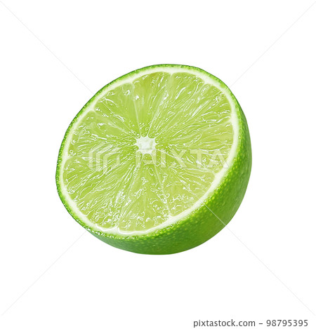 Lime illustration realistic 98795395