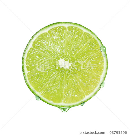 現實的石灰插圖 98795396
