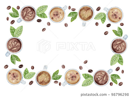 Breakfast Menu Page Border Congee With Nuts And Dried Fruits Page