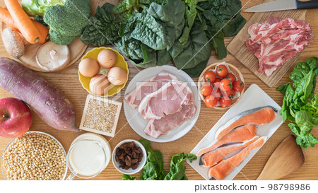 table full of food 98798986