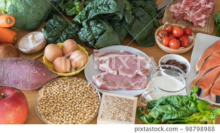 table full of food 98798988