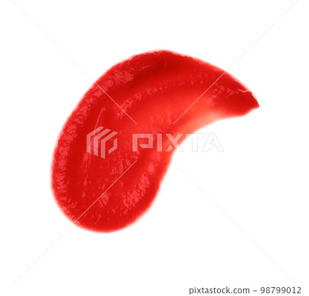 Fresh delicious tomato sauce isolated on white 98799012