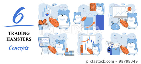Trading hamster, user who does not understand economics and finance, inexperienced investor Trading hamster, user who does not understand economics and finance, inexperienced investor 98799349