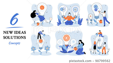 Idea and creative. Business solutions for opportunities, search for new solutions 98799562
