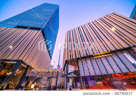 Tokyo cityscape in Japan View of Hareza Ikebukuro at the east exit of Ikebukuro Station Tokyo cityscape in Japan View of Hareza Ikebukuro at the east exit of Ikebukuro Station 98799837