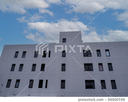 Blue sky and building Blue sky and building 98800598
