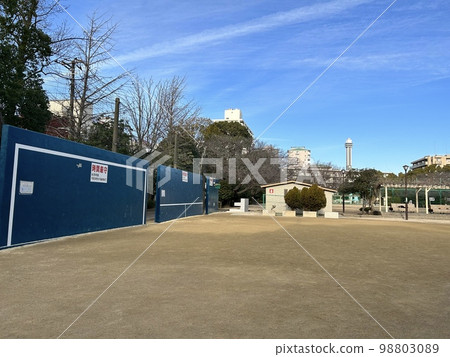 冬日早晨的船堀體育公園 冬日早晨的船堀體育公園 98803089