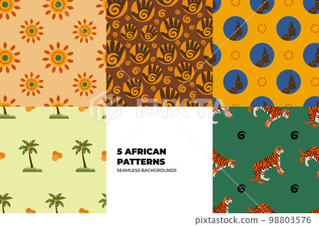 Tribal Pattern Set 98803576