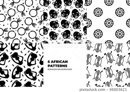 African Background Set 98803621