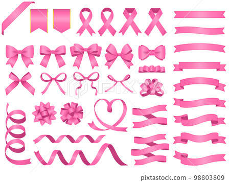 絲帶處理set_pink 98803809
